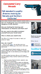 Mobile Screenshot of concealedcarrynevada.com